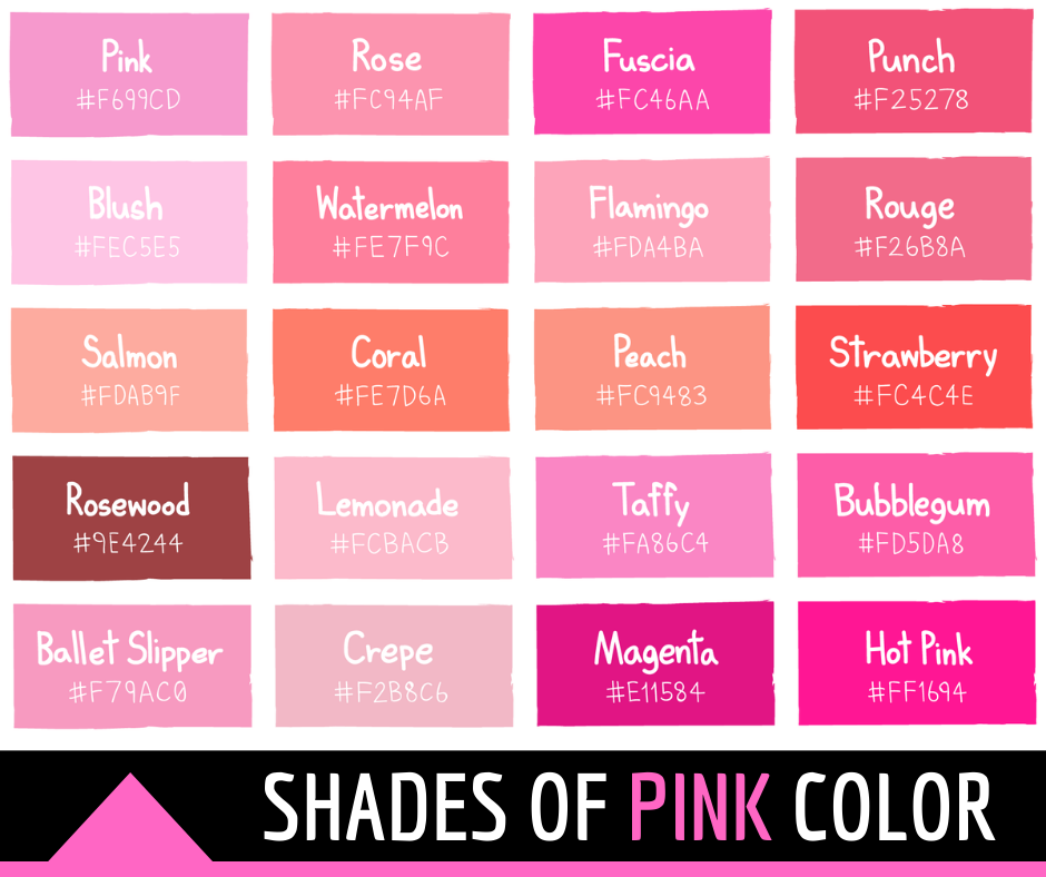 Shades of Pink