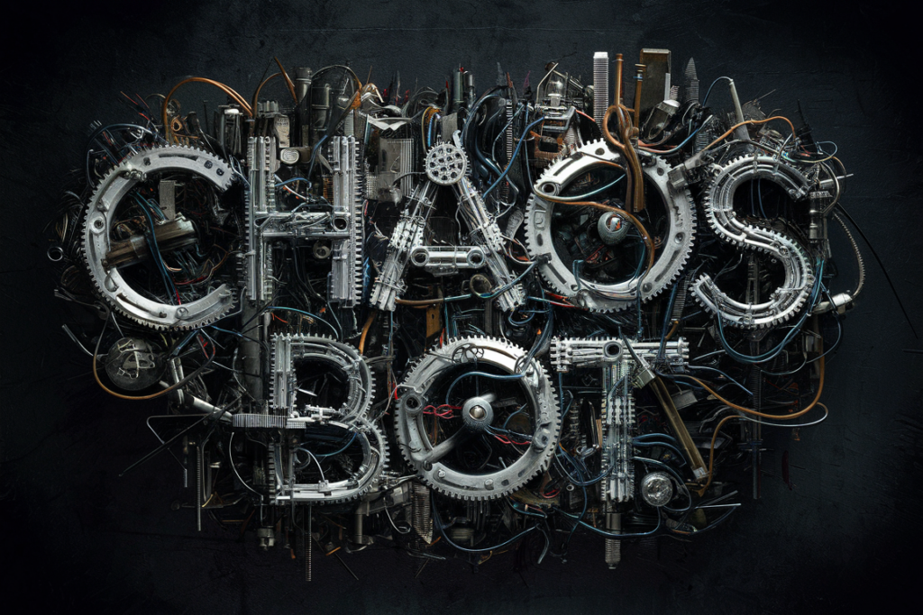 ChaosBot felírat az Ideogram programmal