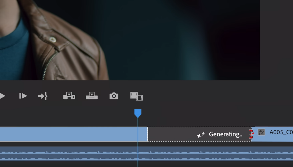 Adobe Premiere Pro - Generatív kiterjesztés