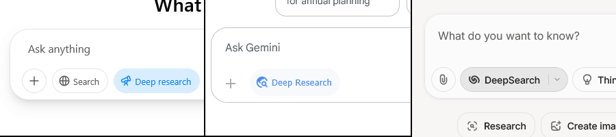 A ChatGPT, a Gemini és a Grok Mélykutatás funkciója