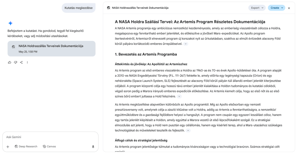 A Mélykutatás válasza