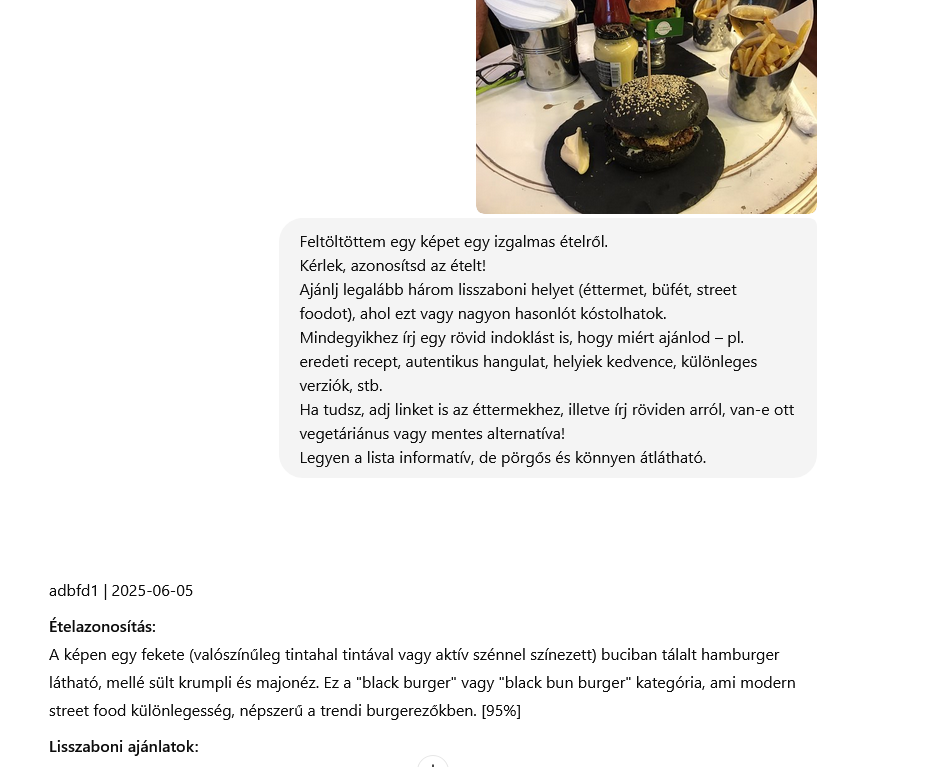 Ételazonosítás