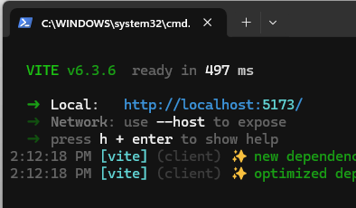 Sikerült a programot elindítani!
