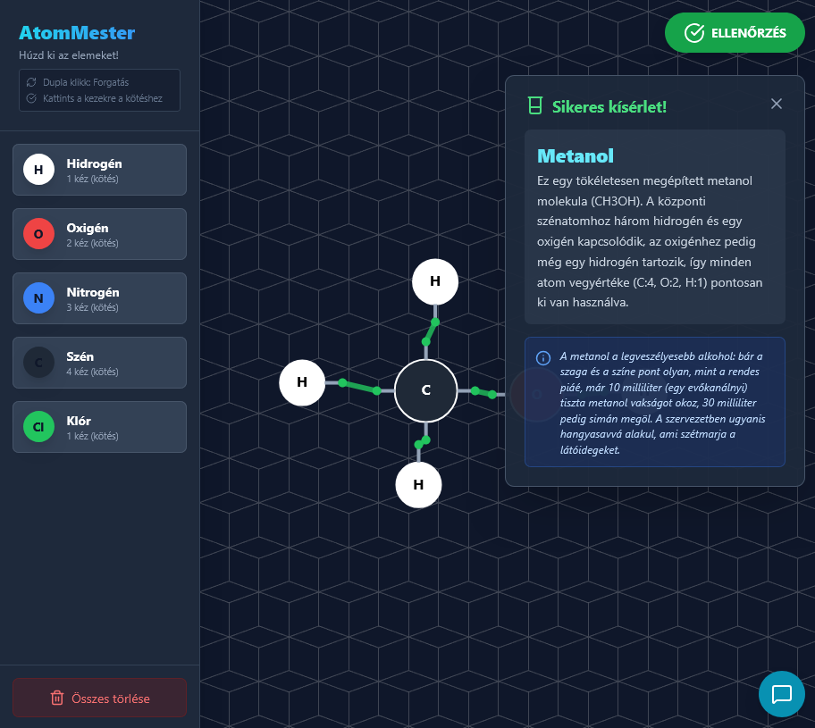 Molekula-építő program
