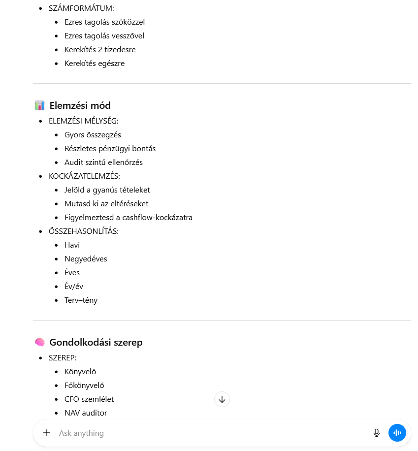 A ChatGPT-t is megkérhetjük, hogy készítsen Személyes Instrukciókat
