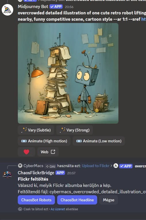 Discord-ból Flickr-e feltöltő kis program